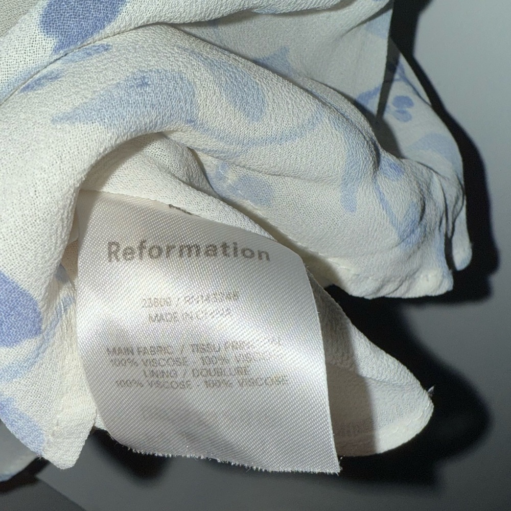 Reformation Elle Floral Mini dress - Picture 7 of 7